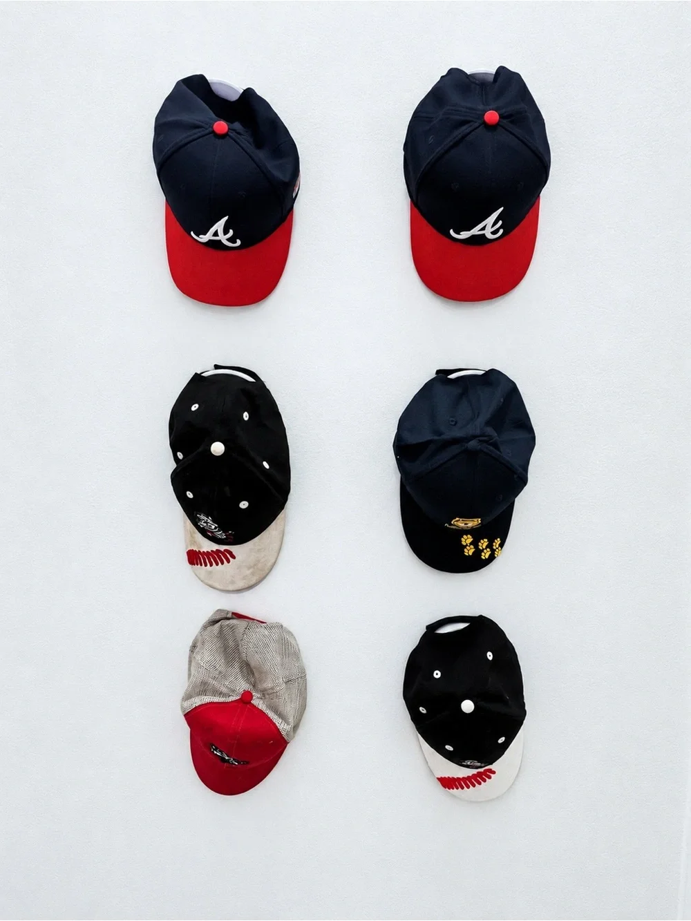 NEW Set of 6 Modern Minimalist Hat Hooks